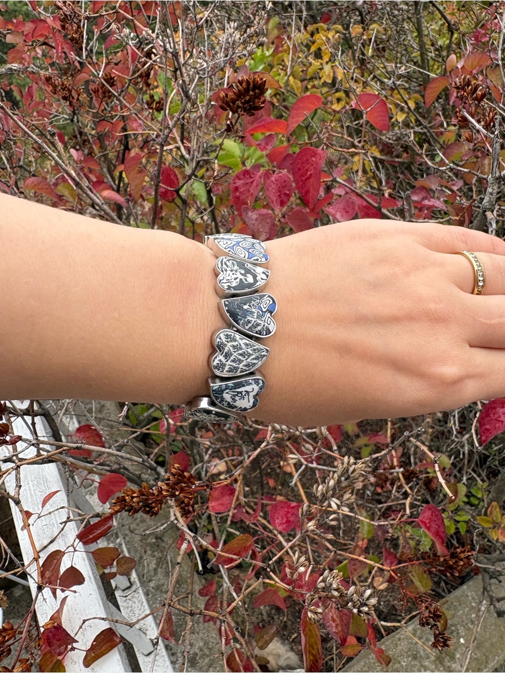 Beautiful Italian Heart Bracelet